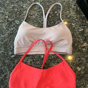 Lululemon Lavender & Hot Pink Sports Bra